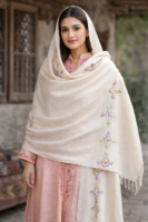 Premium Embroidered Woolen Shawl for Women – Soft, Warm & Elegant Winter Wear